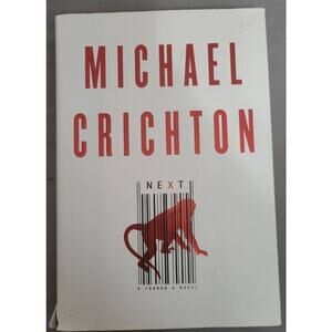 Next Michael Crichton Book Hardback First Edition